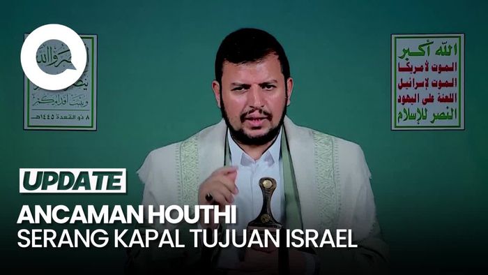 Houthi Ancam Serang Semua Kapal yang Menuju Israel