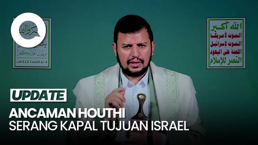 Houthi Ancam Serang Semua Kapal yang Menuju Israel