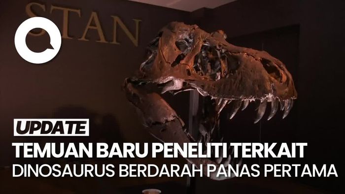 Studi: Dinosaurus Berdarah Panas Pertama Muncul 180 Juta Tahun Lalu