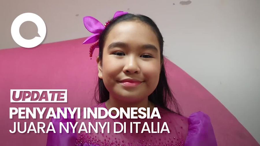 Aurellie Gianina, Gadis Pekanbaru yang Raih Juara Sanremo Junior 2024