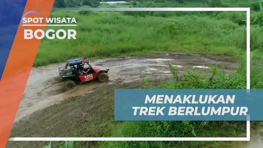 Menaklukkan Trek Berlumpur, Keseruan Bermain Offroad di Bogor