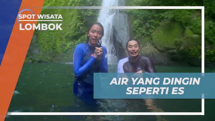 Merasakan Sensasi Dingin Air Terjun Tiu Mumbak Lombok