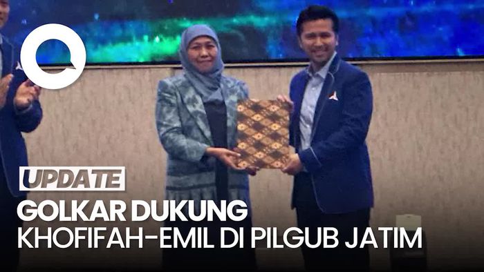 DPD Golkar Jatim: Airlangga Pertegas Dukung Khofifah-Emil Malam Ini