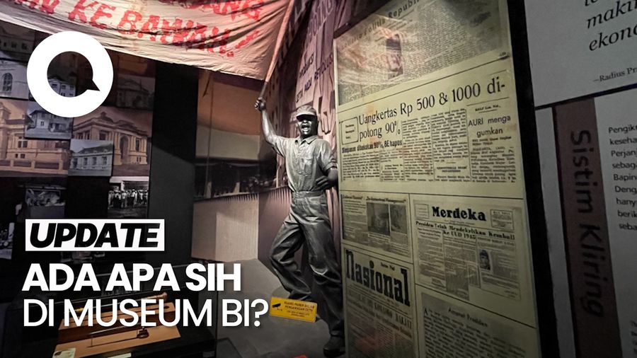 Deretan Koleksi Uang Kuno di Museum Bank Indonesia