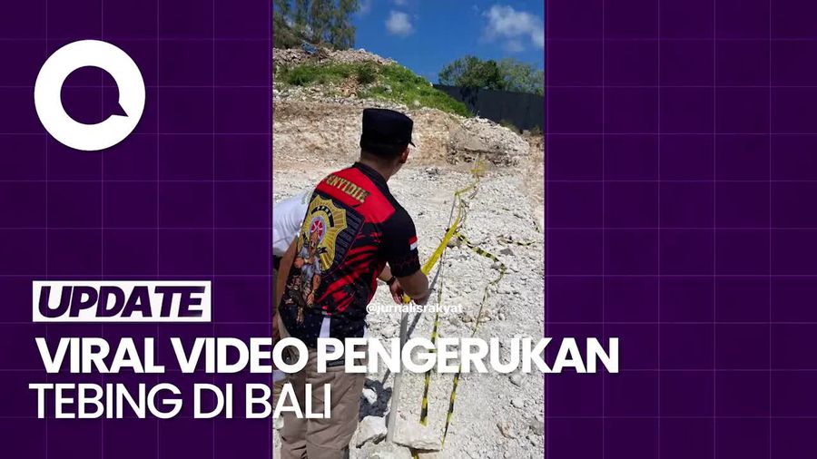 Respons Sandiaga Terkait Viral Video Pembangunan Vila Kikis Tebing di Bali