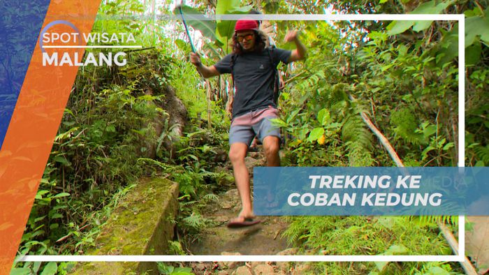 Melanjutkan Perjalanan Menuruni Anak Tangga Menuju Coban Kedung, Malang