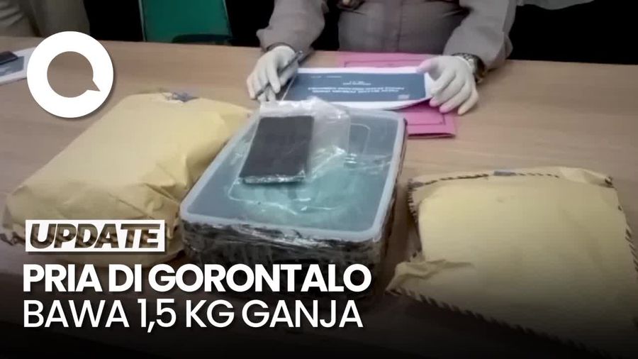 Polisi Tangkap Pria Bawa 1,5 Kg Ganja, Ngaku Dibeli Seharga Rp 500 Ribu