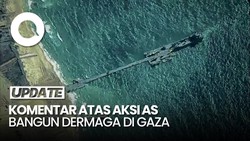 Reaksi Warga Palestina Setelah AS Bangun Dermaga di Pantai Gaza