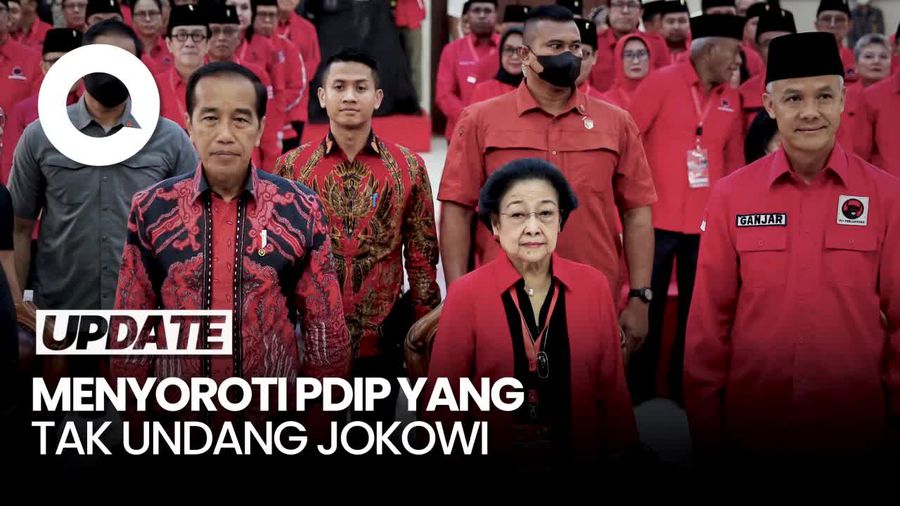 Bos PPI Sebut Hubungan PDIP-Jokowi Tamat Setelah Tak Undang ke Rakernas