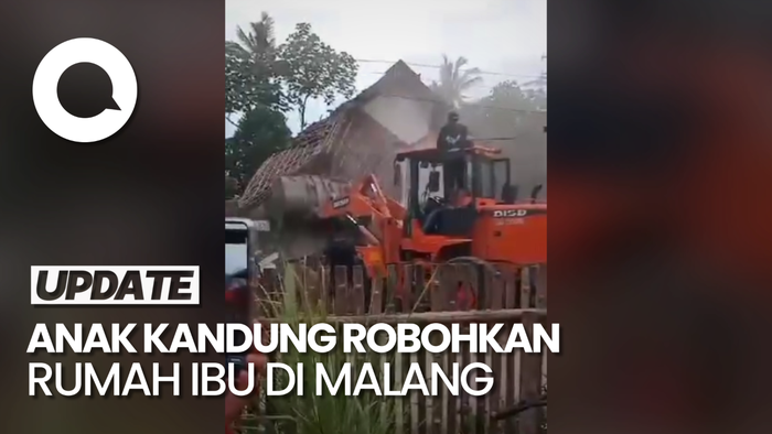Heboh Anak di Malang Tega Robohkan Rumah Ibu Gegara Harta Gono-gini