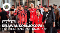 Relawan soal Jokowi Tak Diundang di Rakernas PDIP: Sibuk Urus Rakyat