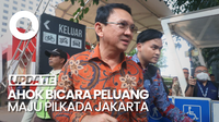 Respons Ahok soal Masuk Kandidat Cagub Jakarta dari PDIP