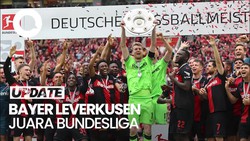 Fantastis! Bayer Leverkusen Juara Bundesliga Tanpa Kekalahan