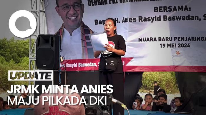 JRMK Jakarta Minta Anies Baswedan Maju Pilgub DKI 2024 