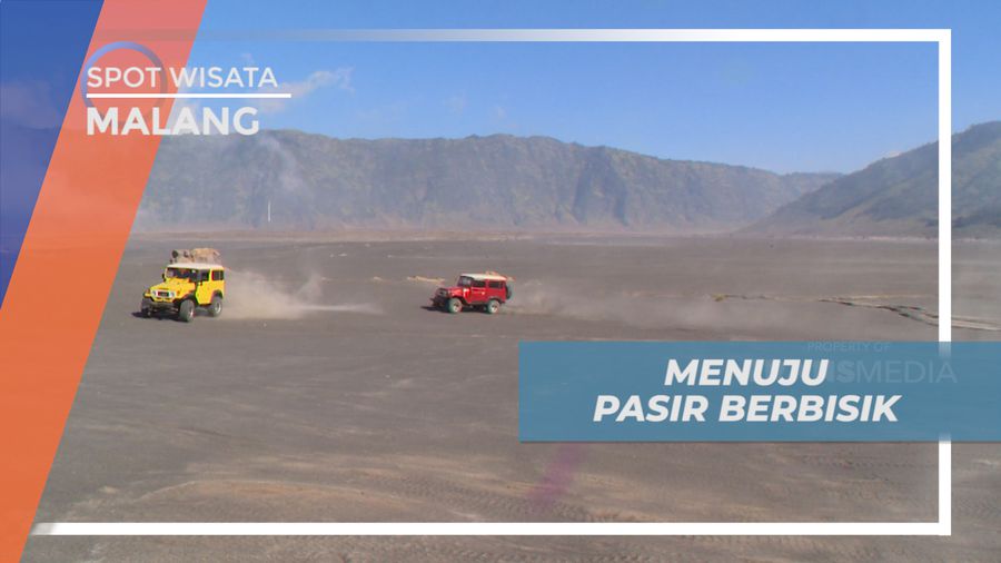 Membelah Hamparan Pasir Naik Mobil Jeep Menuju Spot Pasir Berbisik, Malang