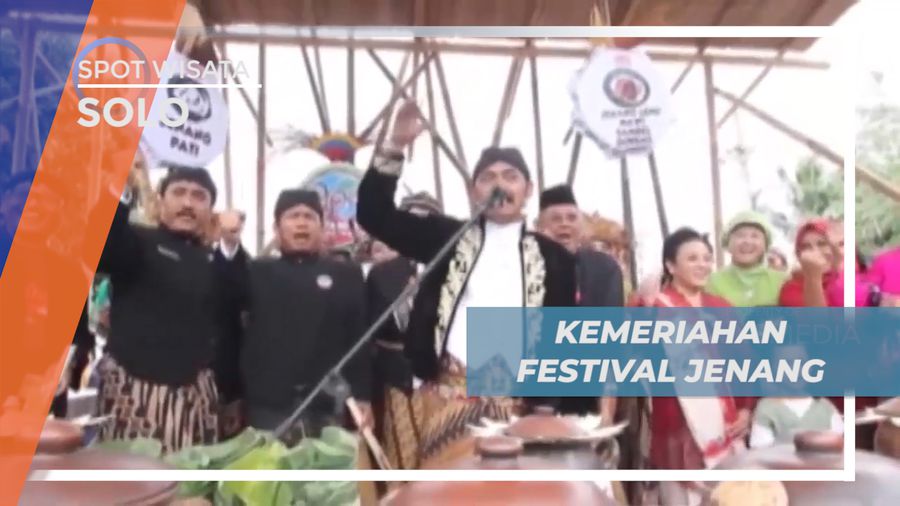 Meriahnya Festival Jajanan Tradisioal Jenang Khas Kota Solo