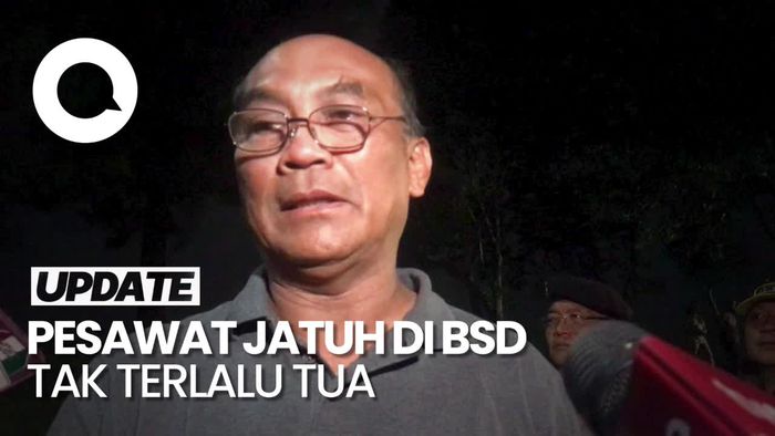 KNKT Sebut Pesawat yang Jatuh di BSD Tidak Terlalu Tua