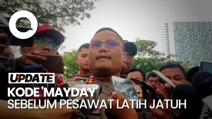 Pilot Sempat Beri Kode Mayday Sebelum Pesawat Jatuh di BSD