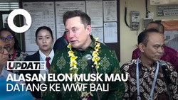 Candaan Elon Musk saat Ditanya Alasan Penuhi Undangan WWF Bali
