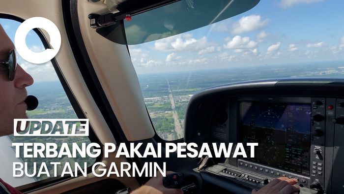 Cobain Terbang Pakai Pesawat Buatan Garmin