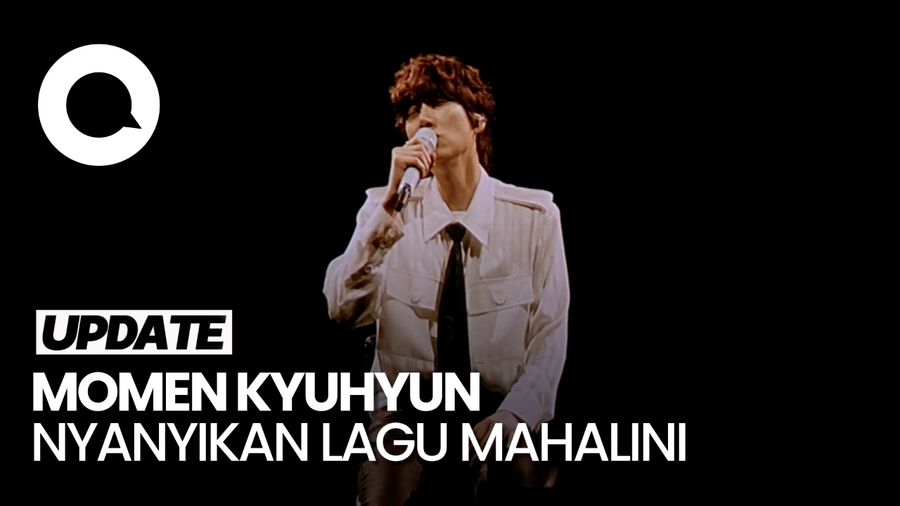 Saat Kyuhyun Nyanyikan Lagu Mahalini Sisa Rasa di Konser Solonya