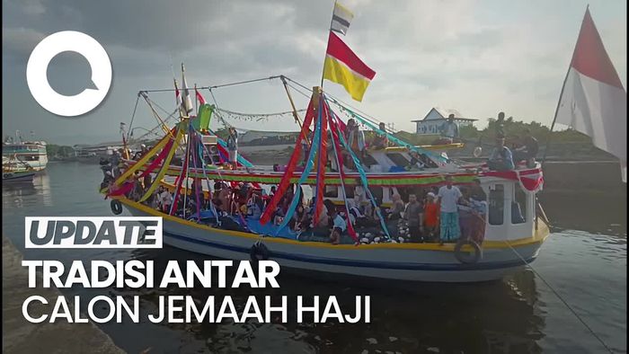 Melihat Tradisi Ngater Kajien di Gili Ketapang Demi Muliakan Tamu Allah