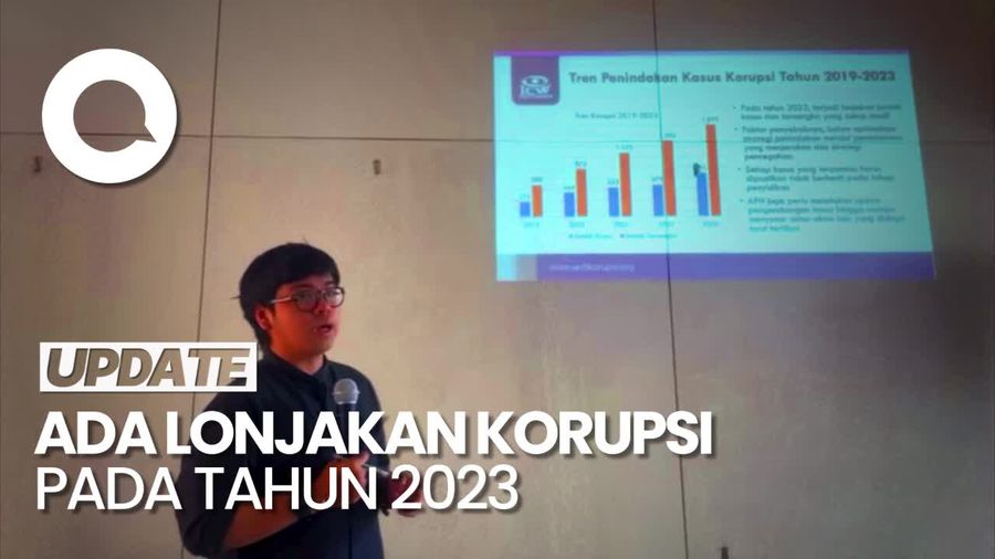 ICW Sebut Ada Lonjakan Korupsi di 2023: 791 Kasus dengan 1.695 Tersangka