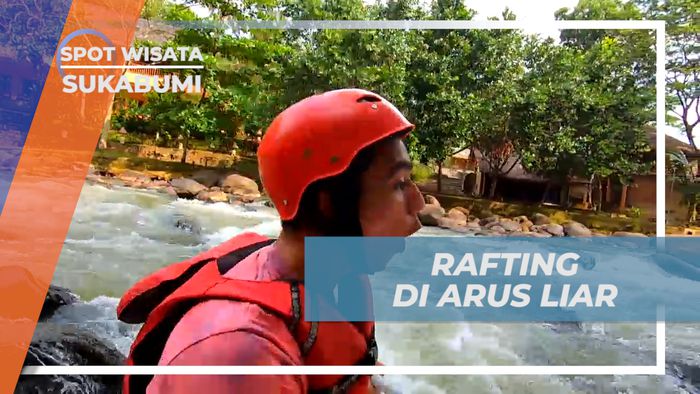 Serunya Memacu Adrenalin Dayung Perahu Karet di Sungai Citarik, Sukabumi