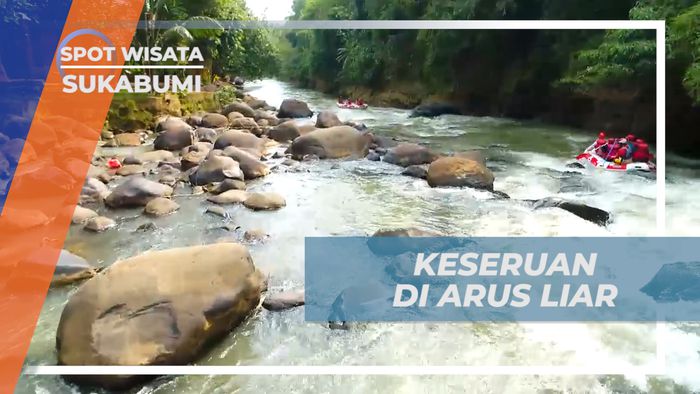 Menikmati Keseruan Rafting Menyusuri Aliran Sungai Citarik, Sukabumi