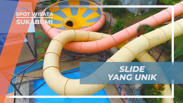 Sensasi Meluncur Seru di Wahana Water Slide yang Unik, Sukabumi