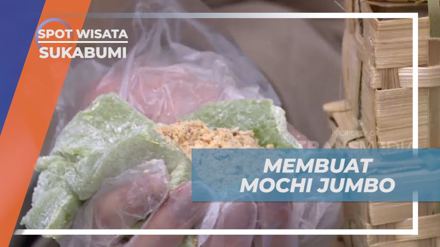 Serunya Adu Cepat Membuat Mochi Ukuran Super Besar, Sukabumi