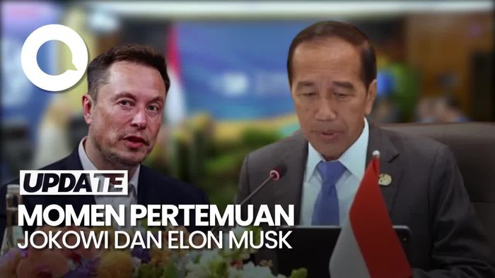 Jokowi Bertemu Elon Musk di Bali, Dorong Pengembangan Investasi di RI