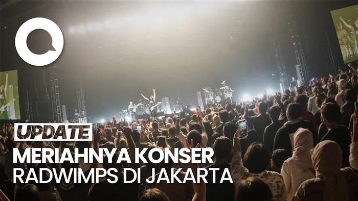 Sukses Hibur Penggemar Indonesia, Radwimps: Kami Akan Kembali