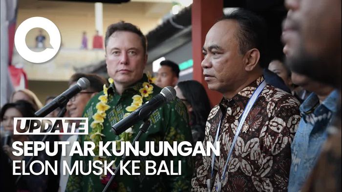 Serba-serbi Kedatangan Elon Musk ke Indonesia