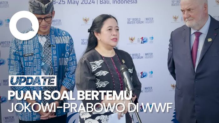 Puan soal Bertemu Jokowi di WWF Bali: Banyak Obrolan Khusus