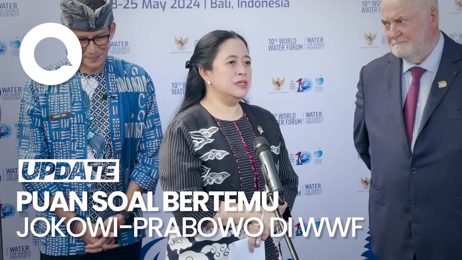 Puan soal Bertemu Jokowi di WWF Bali: Banyak Obrolan Khusus