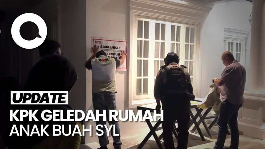 3 Jam KPK Geledah Rumah Anak Buah SYL di Parepare