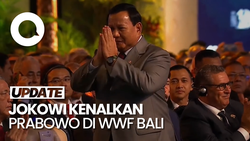 Kala Jokowi Kenalkan Prabowo Presiden Terpilih di Pembukaan WWF Bali