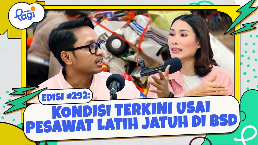 Kondisi Terkini Usai Pesawat Latih Jatuh di BSD