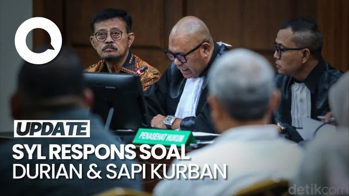 Respons SYL soal Permintaan Durian Puluhan Juta hingga Sapi Kurban