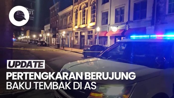 Pertengkaran 2 Wanita Berujung Baku Tembak di AS, 11 Orang Terluka