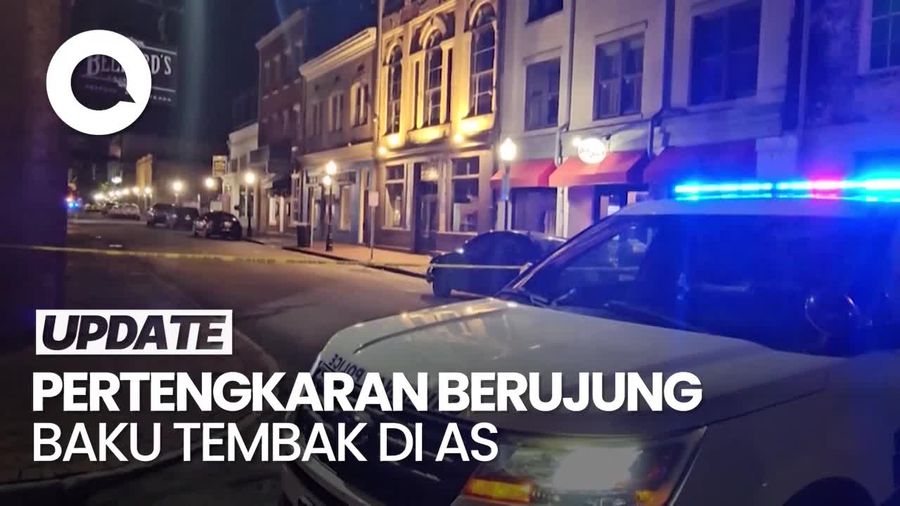 Pertengkaran 2 Wanita Berujung Baku Tembak di AS, 11 Orang Terluka