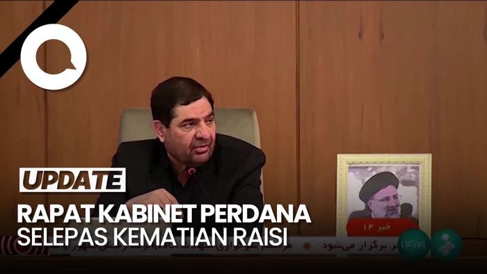 Presiden Sementara Iran Gelar Rapat Kabinet Perdana Selepas Kematian Raisi