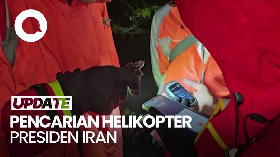 Tim Penyelamat Cari Helikopter Presiden Iran Meski Cuaca Kabut-Berangin