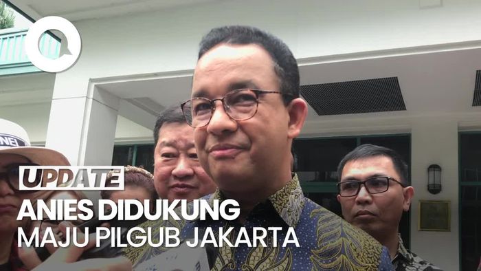 Anies soal Dukungan Maju Pilgub Jakarta: Kami Sedang Pikirkan Secara Serius