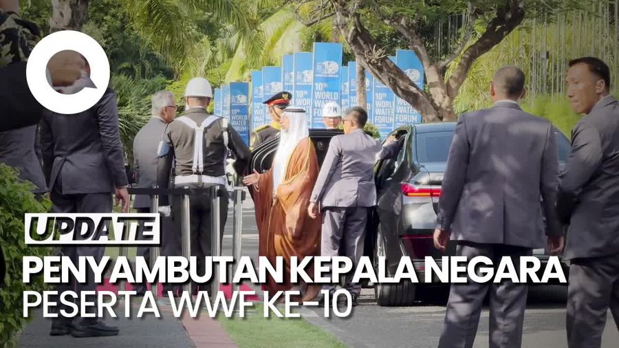Kedatangan Kepala Negara di Pembukaan WWF ke-10, Ada Puan Maharani