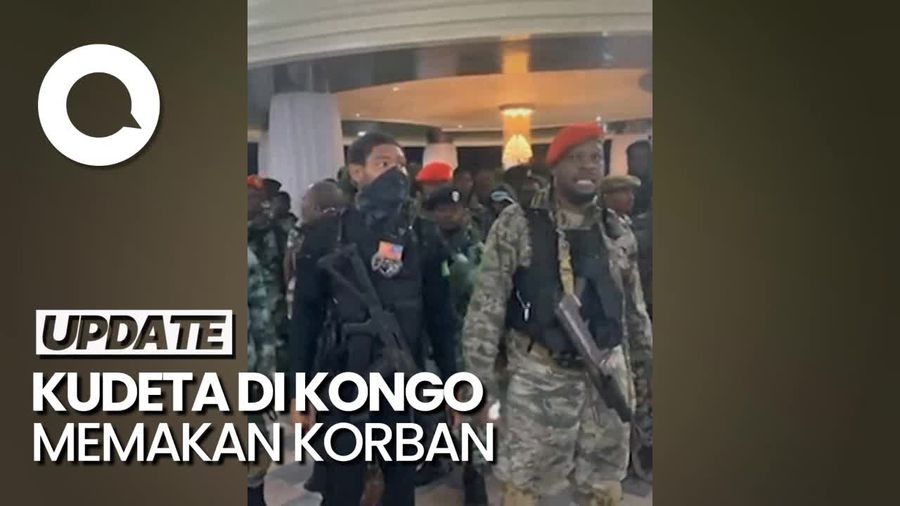 3 Orang Tewas dalam Percobaan Kudeta di Kongo