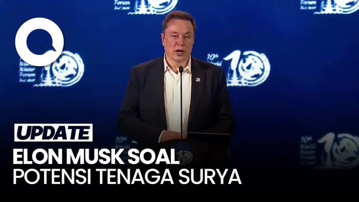Elon Musk Singgung Potensi Tenaga Surya Jadi Sumber Energi Utama Dunia