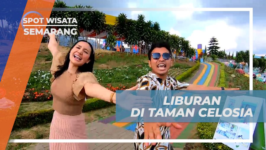 Liburan Seru, Mengujungi Indahnya Warna-warni Cantik Taman Celosia, Semarang