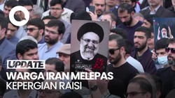 Warga Iran Berkumpul Menangisi Kepergian Presiden Ebrahim Raisi